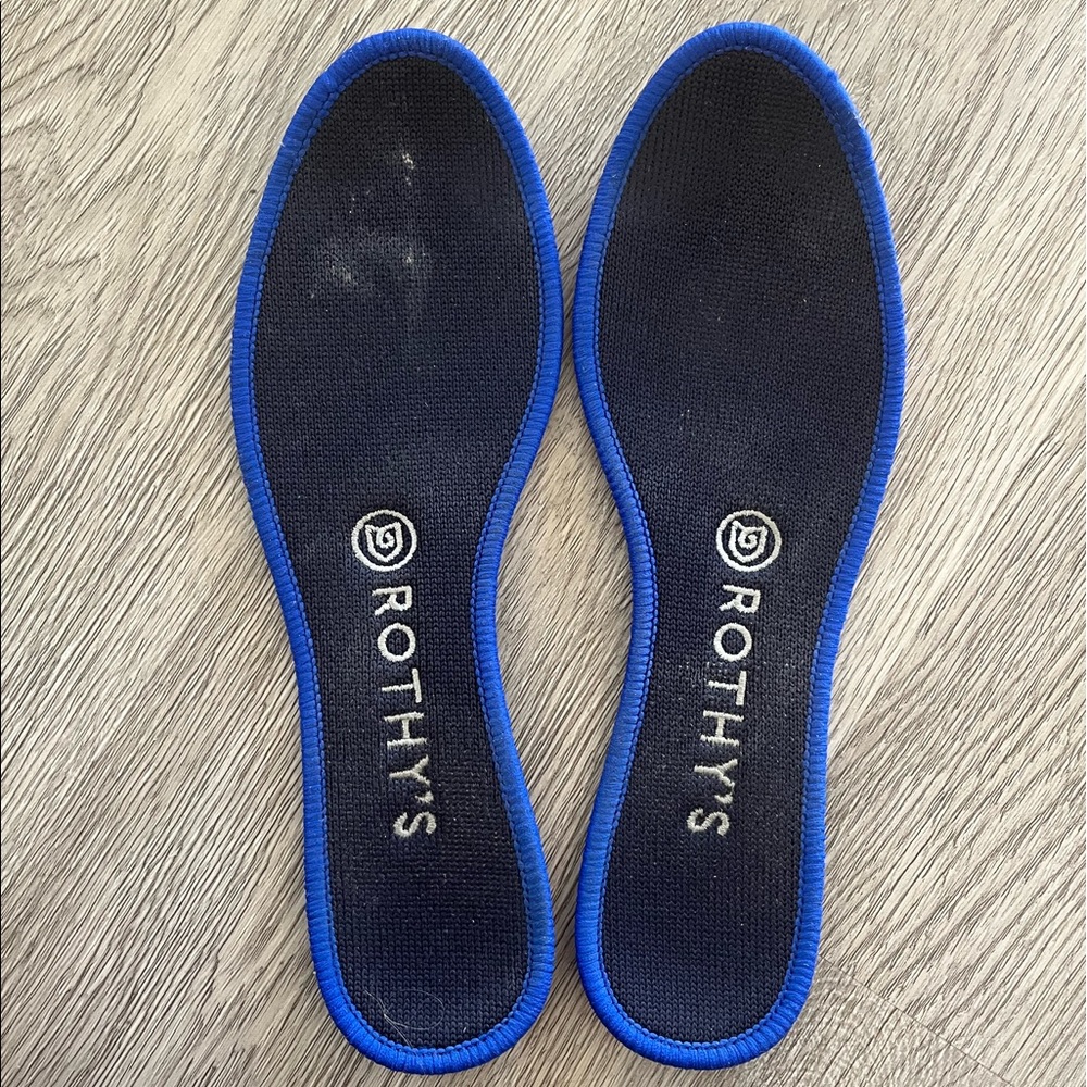Navy Rothys Size 7 - Picture 3 of 6